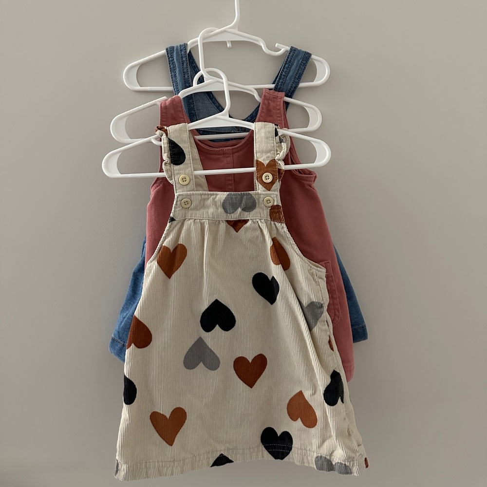 Bundle of 3 toddler skirtalls